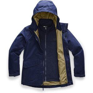 THE NORTH FACE Youth Triclimate 3-in-1 Waterproof Jacket Blue Sz XL (18/20)